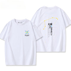 Unisex Game Cosplay Short-sleeved T-shirt