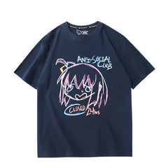 Bocchi Anime Cos Short-sleeved T-shirt
