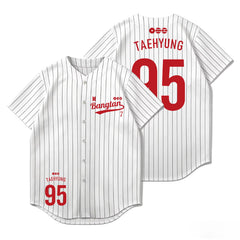 BTS Logo Baseball Jersey Top