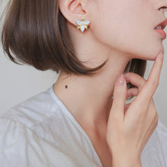 Lovely Game Fashion Flower Earrings