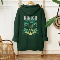 Kinich Themed Graphic Hoodie Top