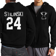 Trendy Star Laboratories Print Men's Zipper Hooded Coat