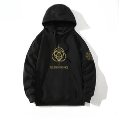 Unisex Game Logo Printed Loose Hoodie