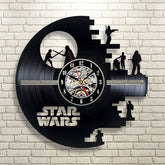 3D Hollowed Out Vinyl Shape Wall Clock