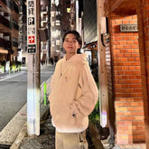 JEONGHAN Same White Fleece Vest Outwear