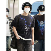 YEONJUN JAMES Same Washed Short Sleeve T-Shirt