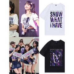 Show What I Have Tour Cotton T-shirt
