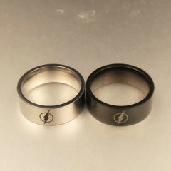 Titanium Steel Lightning Hero Ring