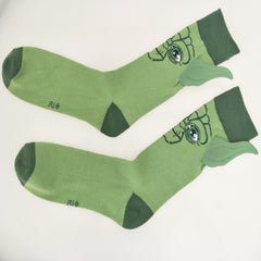 Men's Yoda Ears Calf Socks