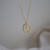 Vintage Tulip Necklace