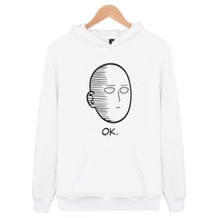 Unisex Saitama Cosplay Pullover Hoodie