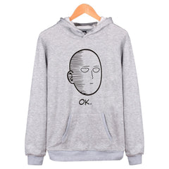 Unisex Saitama Cosplay Pullover Hoodie