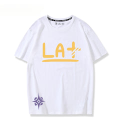 Women's Vtuber Anime Cos Short-sleeved T-shirt