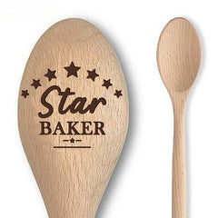 Stir You Must Laser Engraved Wooden Spoon