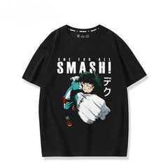 Unisex Anime Graphic Short Sleeve T-Shirt