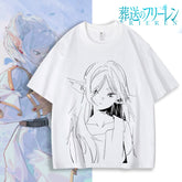 Unisex Anime Cotton Short Sleeve T-Shirt