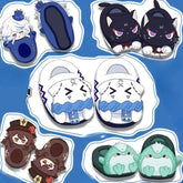 FURINA XIAO HUTAO Cosplay Plush Doll Cotton Slippers