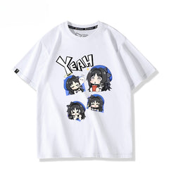 Casual Game Graphic Short-sleeved T-shirt