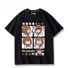 Casual Anime Graphic Short-sleeved T-shirt