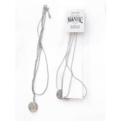 Hot Kpop MANIAC Double Layer Chain Necklace