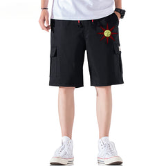 Men's Game Black Casual Shorts