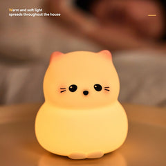 Guardian Cat Silicone Pat Night Light