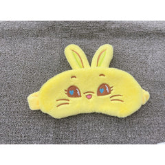 NJZ Rabbit Breathable Plush Eye Mask