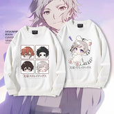 Cute Anime Pattern Crew Neck Sweatshirt