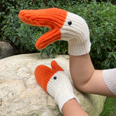 PlushPuddle Duck gloves