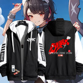 Game Logo Print Cos Hooded Jacket