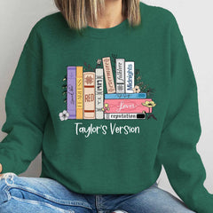 Taylor's Version Casual Crew Neck Sweatshirt