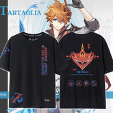 Unisex Game Graphic Cotton Short-sleeved T-shirt