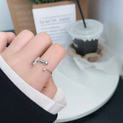 Cute Kitten Tail Open Ring
