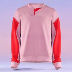 Steve Cosplay Costume Pink Sweatshirt