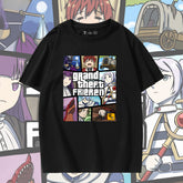 Men's and Women's Anime Cotton Short-sleeved T-shirt
