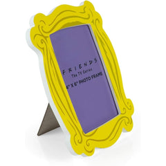 Silver Buffalo Friends Photo Picture Frame in Yellow (4 x 6 Inches)