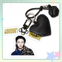 OHYUL RYUL RYUL WOOJIN Pendant Keyring Bag Charm