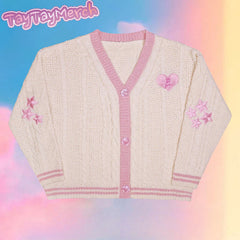 Women's Embroidered Cardigan Casual Sweater