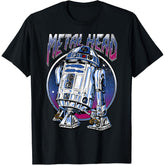 R2D2 Metal Head Vintage T-Shirt