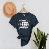 Funny SW Pew Pew with Drone T-shirt