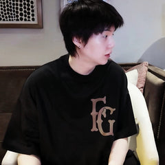 Suga Same Style Printed Short-sleeved T-shirt