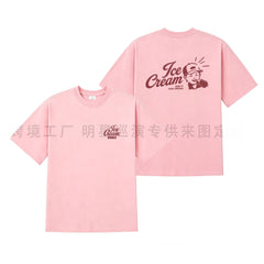 Yeonjun Ice Cream Graphic Crewneck T-shirt