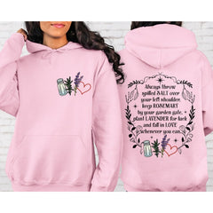 Salt Rosemary Lavender Love Print Sweatshirt