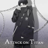 Unisex Anime Levi Cosplay Loose Hoodie