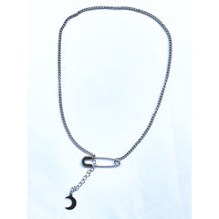 JIMIN Pin Moon Pendant Necklace