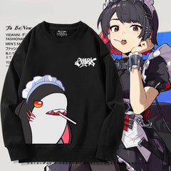 Casual Game Shark Loose Sweatshirt