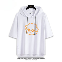 Men's and Women's Anime Nagi Hooded T-shirt