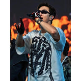 RM Same Style Printed Short-sleeved T-shirt