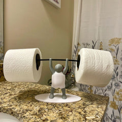 Weightlifter Toilet Paper Holder
