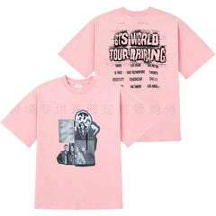 Bangtan Arirang Graphic Short Sleeve Cotton T-shirt